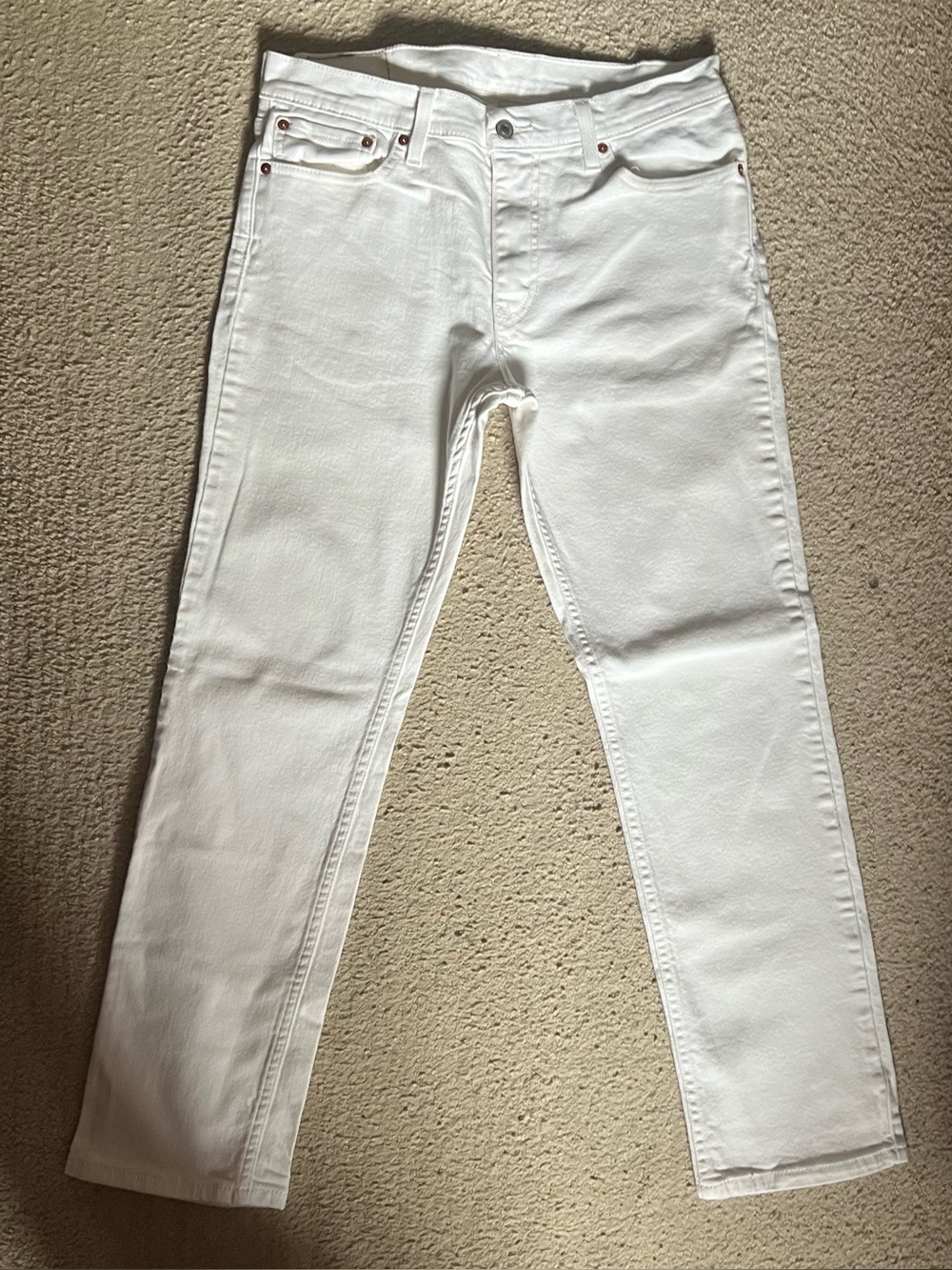 Levi's White Men’s Slim Jeans